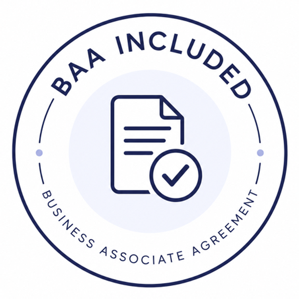 BAA included with every plan