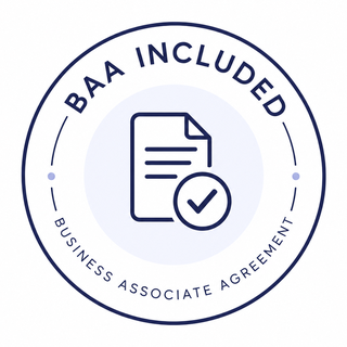 BAA included with every plan