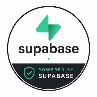 Powered by Supabase