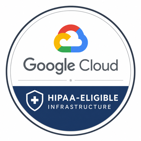 Google Cloud &mdash; HIPAA-eligible infrastructure